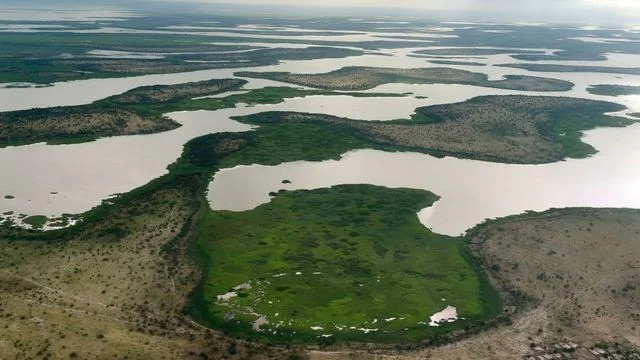 mapa de recursos naturales de nigeria